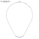 14KW 0.24ctw Natural Diamond Necklace