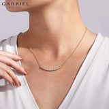 14KY 0.53ctw Natural Diamond Necklace