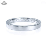 14KW 0.50ctw Natural Diamond Ring 2.5mm