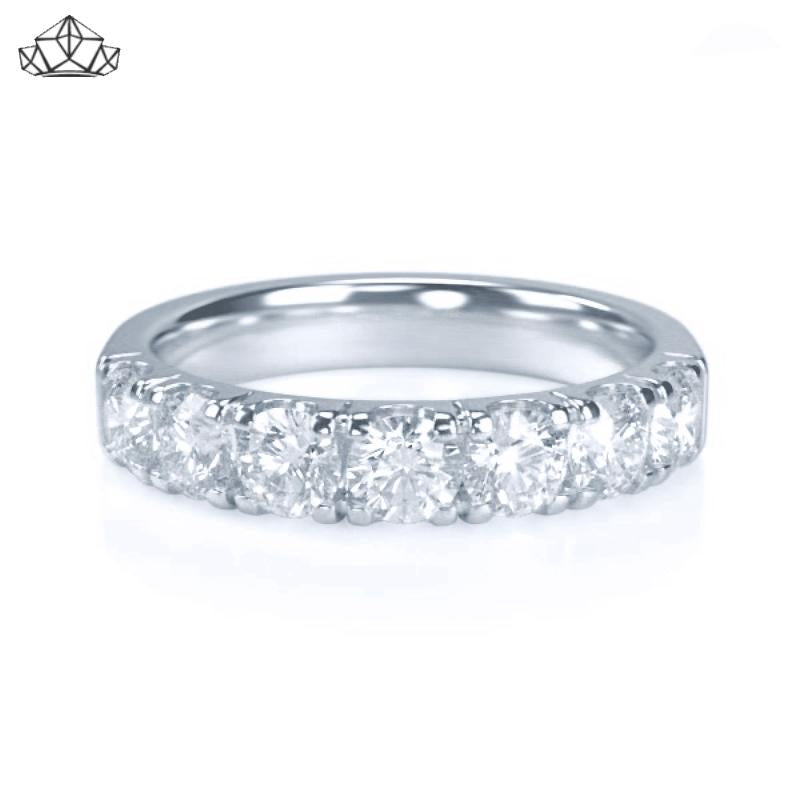 14KW 1.05ctw Natural Diamond Ring 4.0mm