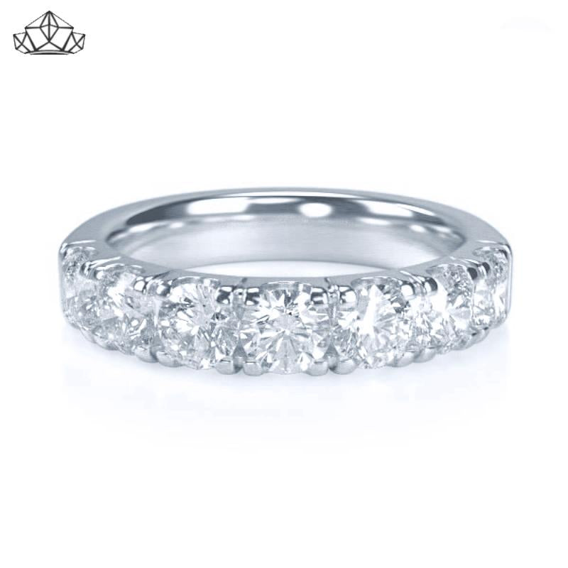 14KW 1.40ctw Natural Diamond Ring 4.5mm