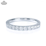14KW 0.30ctw Natural Diamond Ring 2.0mm