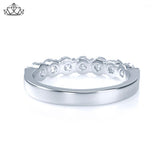 14KW 1.05ctw Shared Prong Natural Diamond Ring 4.0mm