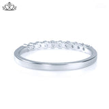 14KW 0.30ctw Shared Prong Natural Diamond Ring 2.0mm