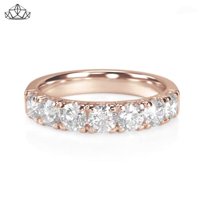 14KR 1.05ctw Natural Diamond Ring 4.0mm