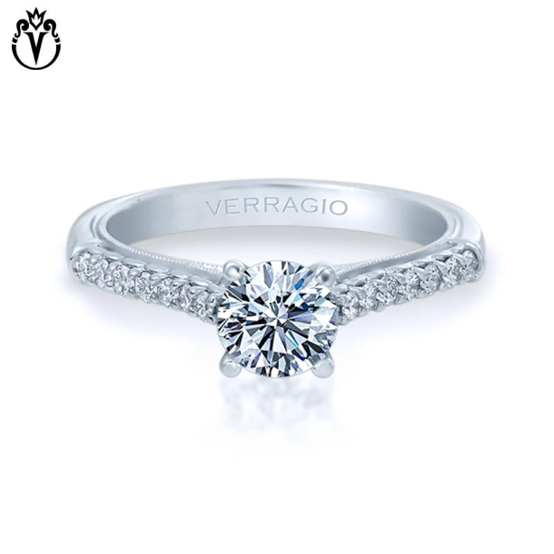 14KW Customizable Renaissance Diamond Ring