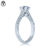 14KW Customizable Renaissance Diamond Ring
