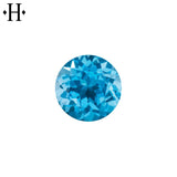 6.0mm Round Swiss Blue Topaz AA
