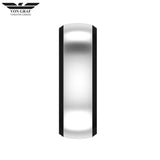 Tungsten Carbide Luxury Fit Ring 8mm